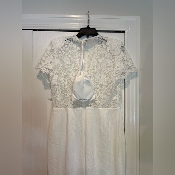 Nadine Merabi Hattie White Jumpsuit - Picture 5 of 8